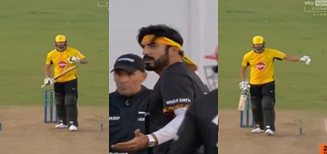 Tim David fumes over Usman's controversial bowling action dismissal