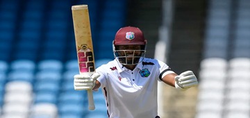 Shai Hope Stands Tall Despite Pakistan's Four Early Wickets Before Lunch