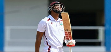 Roston Chase, Defiant Lower Order Lift West Indies to 344