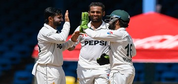 Shafique, Spinners Power Pakistan To Rare Overseas Test Victory