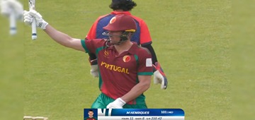 Moises Henriques, Former IPL Winner, Smashes Century For Portugal In Qualifier