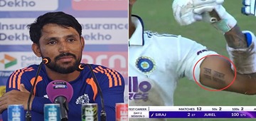 Dhruv Jurel Reveals Tattoo Story After Maiden Away Test Hundred
