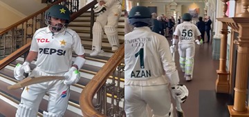 Babar Azam's Long Walk From Lord's Pavilion Ends In Early Dismissal