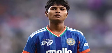 Kranti Gaud Penalised For ICC Code Breach During Asia Cup Final