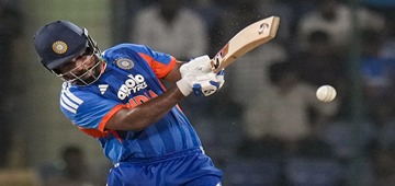 Samson Matches Rohit’s Record After Explosive 57-Off-22 Against Afghanistan